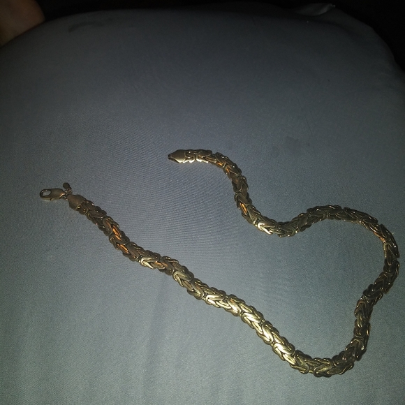 24k solid custom made chain - Picture 2 of 3